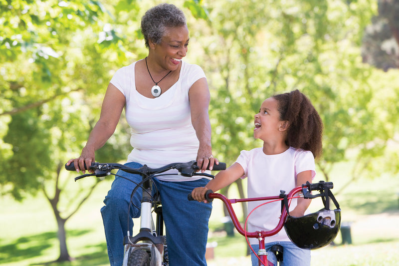Biking grandma